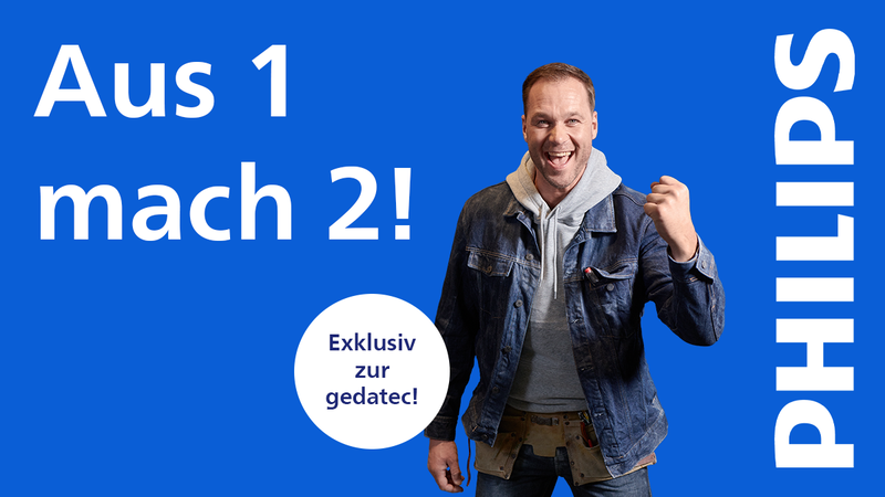 Sie haben exklusiv zur gedatec die Wahl
