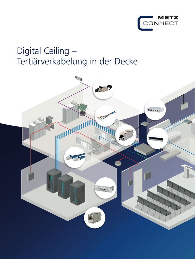 Digital Ceiling – Tertiärverkabelung in der Decke