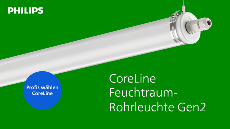 Hohe Qualität, Beständigkeit und Lichtqualität treffen auf ein installationsfreundliches Design