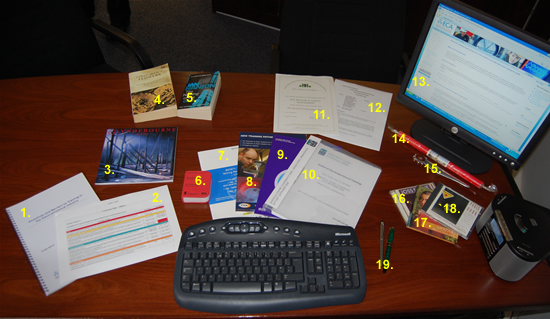 Iain MacDonald's Desk