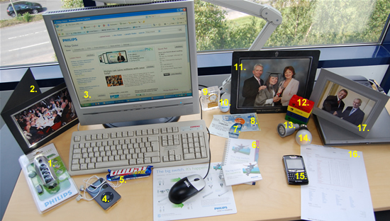Gerry O'Donnell's Desk