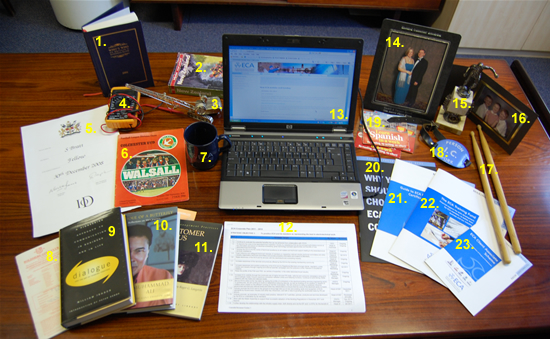 Steve Bratt's Desk