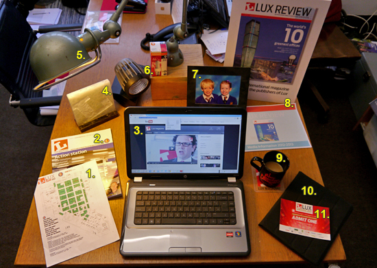 Ray Molony's Desk
