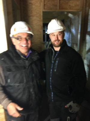 Ricky Holmes and DIY SOS's Billy Byrne