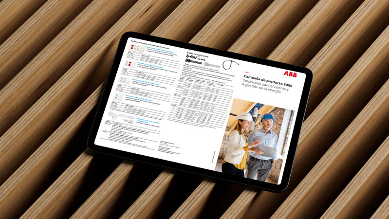 ABB Electrification Spain lanza su  nueva campaña de producto para 2025