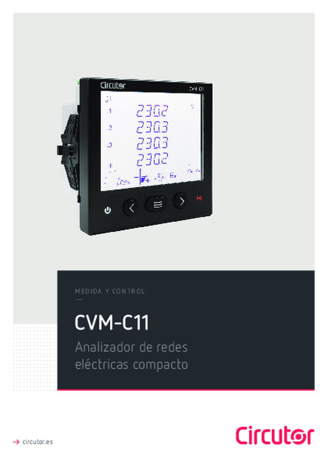 CVM-C11 Analizador de redes eléctricas compacto