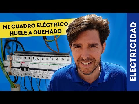 Reparar un cuadro eléctrico que huele a quemado