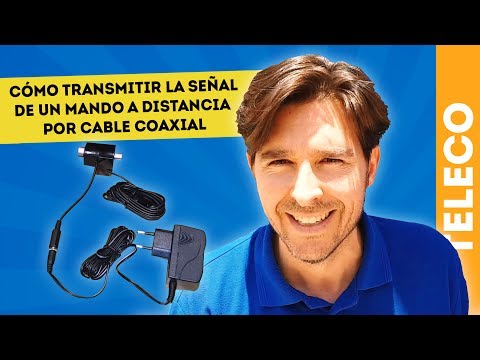 Cómo transmitir la señal de un mando a distancia por cable coaxial
