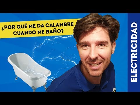¿Por qué me da calambre al bañarme?