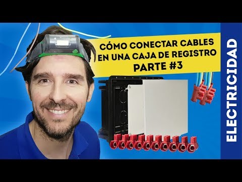 Cómo conectar cables con fichas de empalme Tekox en cajas de registro Imanbox