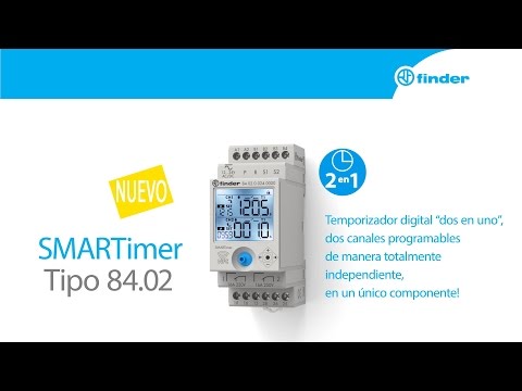 Temporizador FINDER - SMARTimer tipo 84.02 (ES)