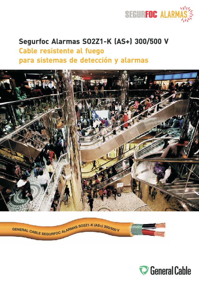 Segurfoc Alarmas SO1Z1-K (AS+) 300/500 V