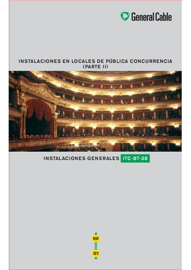 Instalaciones en locales de pública concurrencia ( Parte II )