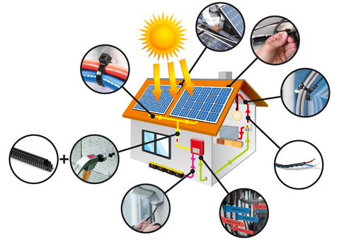 Kit de Accesorios para la Instalación Solar de Autoconsumo