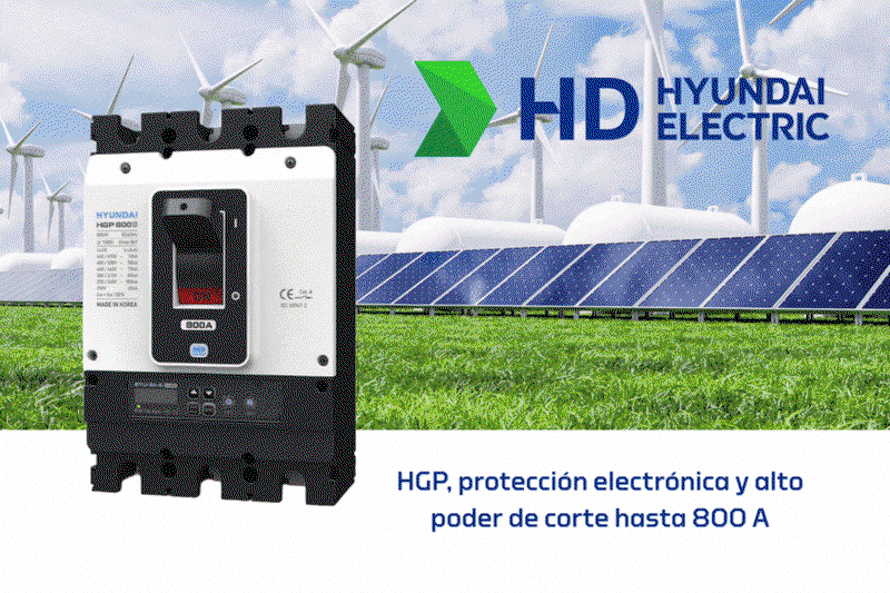 Gama de Interruptores en caja moldeada Hyundai Electric