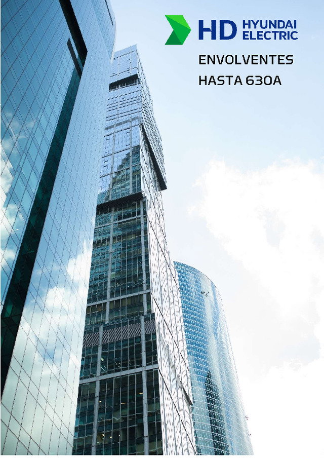Catálogo envolventes hasta 630A de Hyundai Electric