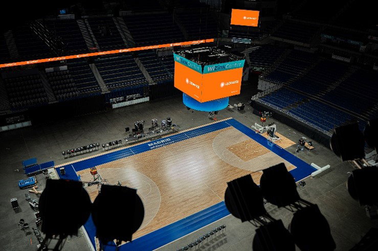 La iluminación NBA llega al WiZink Center de la mano de LEDVANCE