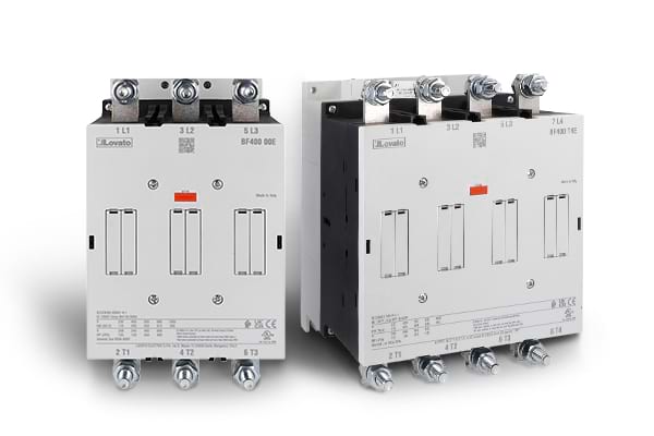 LOVATO Electric actualiza su gama existente de contactores.