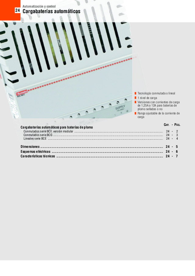Cargabaterías automáticos