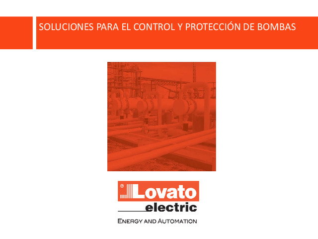 Cómo controlar y proteger una bomba hidráulica