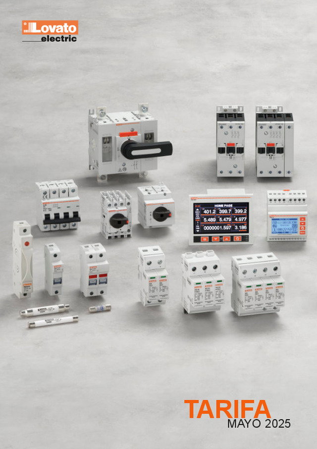 Lovato Electric Tarifa 2025