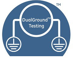 El método “DualGroundTM” patentado por Megger ofrece la máxima seguridad al ensayar con tensiones peligrosas