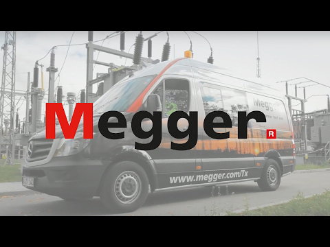 Vehículo de pruebas en transformadores de Megger