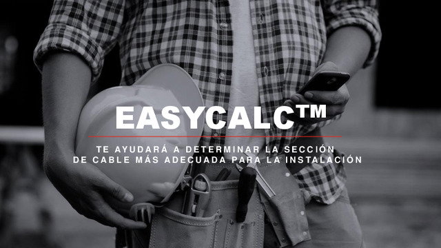 ¡Descubre EasyCalc! La herramienta que te ayudará a determinar la sección de cable