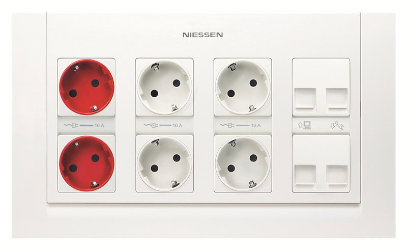 Organiza el cableado de forma sencilla y efectiva  con Niessen