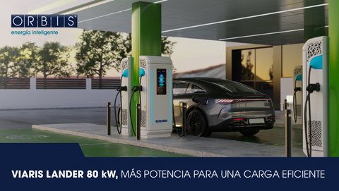ORBIS amplía su gama de carga rápida con los nuevos VIARIS LANDER 80 kW y VIARIS GRAVITY 40 kW