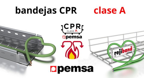 Bandejas Portacables para cables CPR