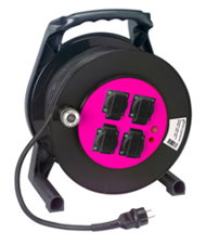 ¿Cómo saber la intensidad máxima para cables enrollados en tambor?