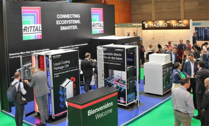 Las soluciones de refrigeración de Rittal para centros de datos, presentadas en el Data Centre World Madrid
