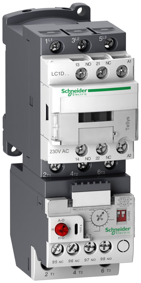 Schneider Electric expande la gama TeSys de relés de protección contra la sobrecarga