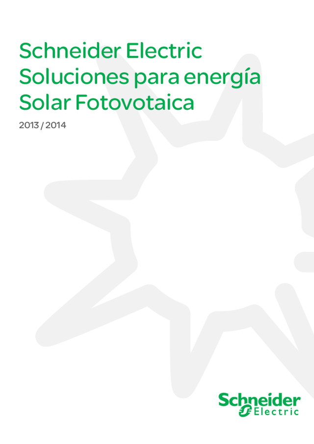 Catálogo solar 2014
