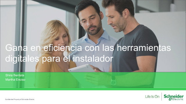 Presentación webinar completo - Gana en eficiencia con las herramientas digitales para el instalador