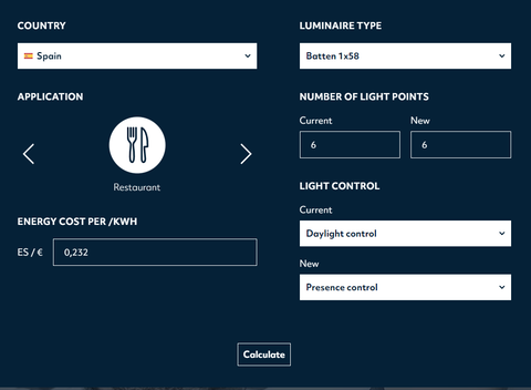 ¡Descubre cuánto puedes ahorrar con la nueva calculadora de energía ‘Wattwiser’ de Thorn Lighting!