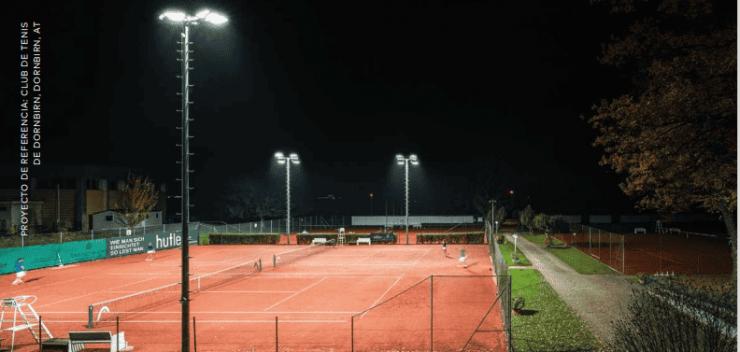 Juego, set y partido: la guía definitiva para iluminar pistas de tenis