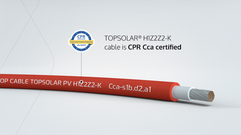 La importancia de los cables solares Cca según la norma europea CPR