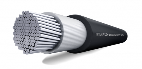 TOPSOLAR PV LSZH AL 1500V HEAVY DUTY, el cable de aluminio «todoterreno»
