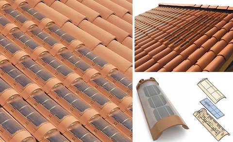Los tejados capaces de producir energía solar con ‘la teja solar’.