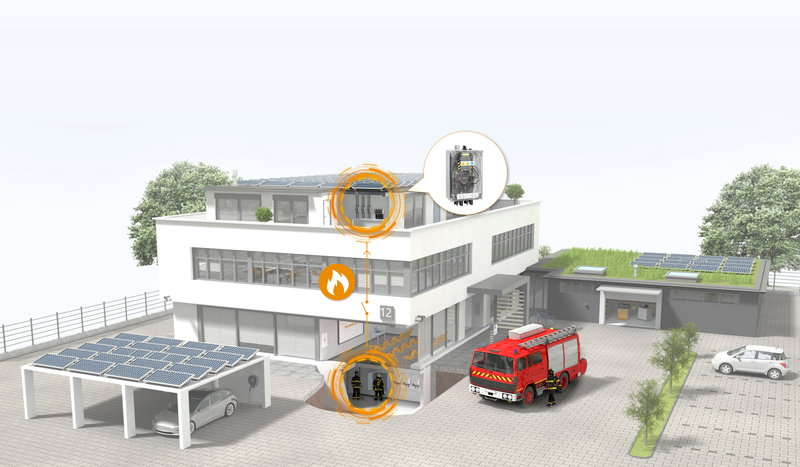 Necesidad de desconectar los sistemas fotovoltaicos en caso de incendio