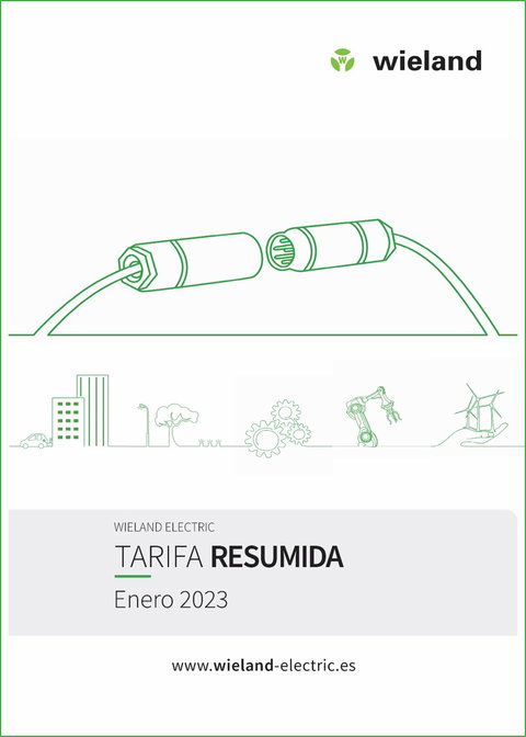 Wieland Electric presenta la nueva tarifa resumida para el año 2023