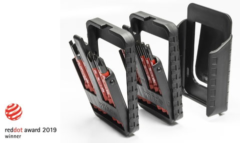 El premio Red Dot 2019 es para las nuevas cajas de slimBits de Wiha