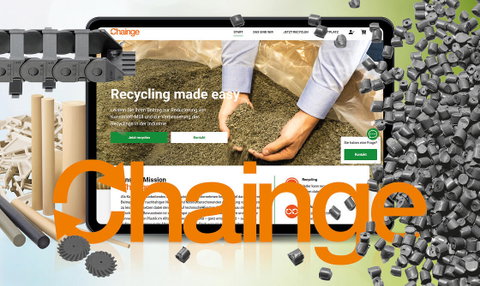 igus impulsa la economía circular con su nueva plataforma de reciclaje «Chainge»