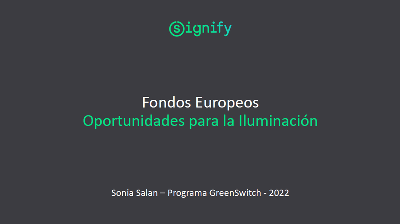 Fondos Europeos Next Gen: Oportunidades de Eficiencia Energética, Digitalización y Sostenibilidad con la Iluminación