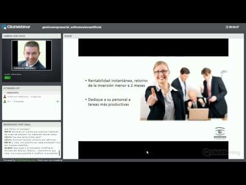 Webinar Gestión Empresarial - Programación Integral 15-4-2015