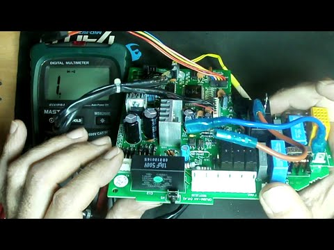 Comprobación de tarjeta electronica de aire acondicionado