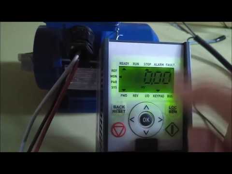 HYUNDAI N800S. Configuración para controlar el motor de una bomba de riego