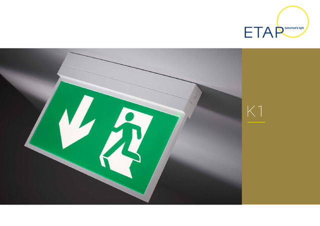 ETAP K1R - Alumbrado de Emergencia